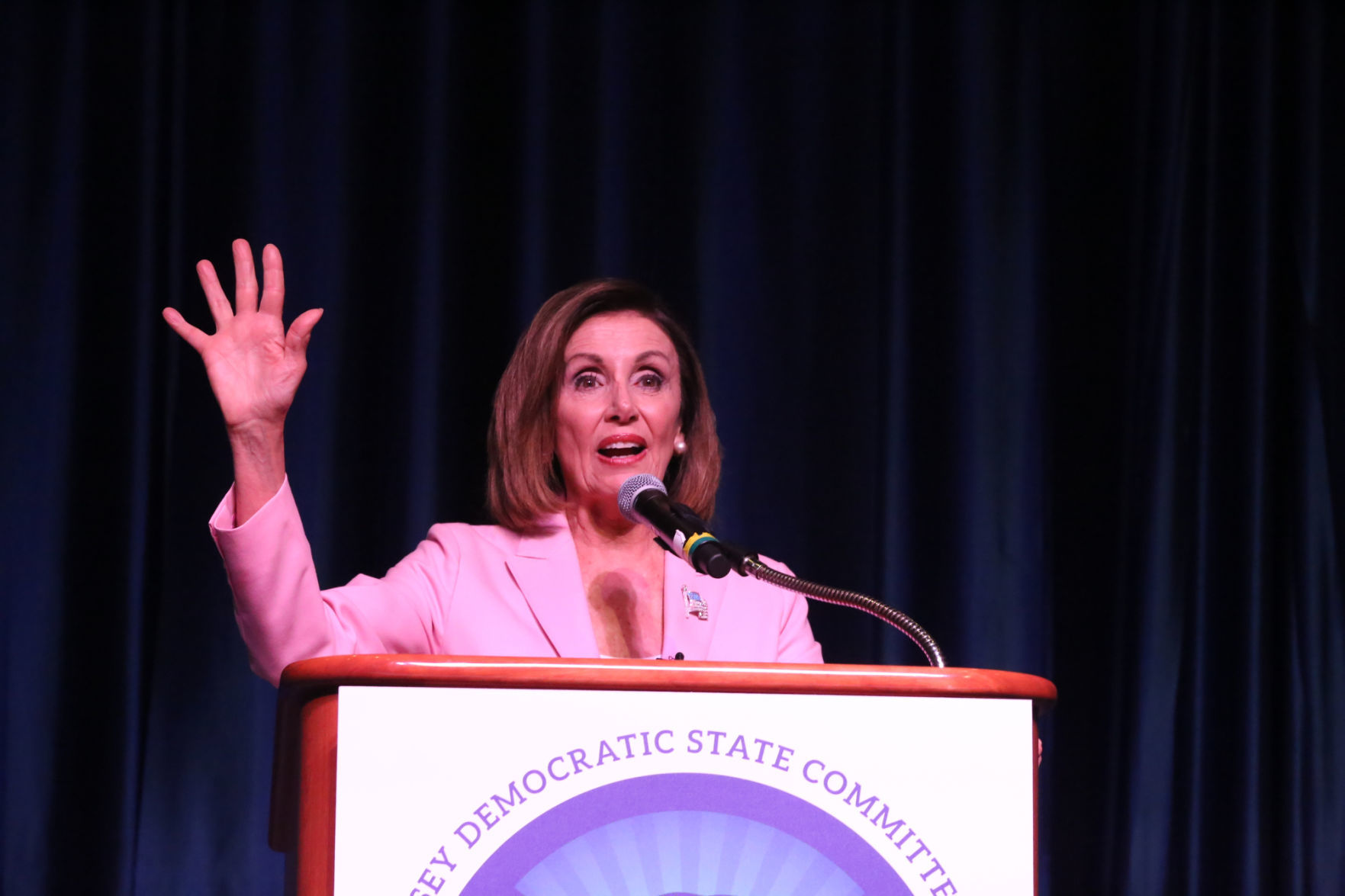 Nancy Pelosi in Atlantic City